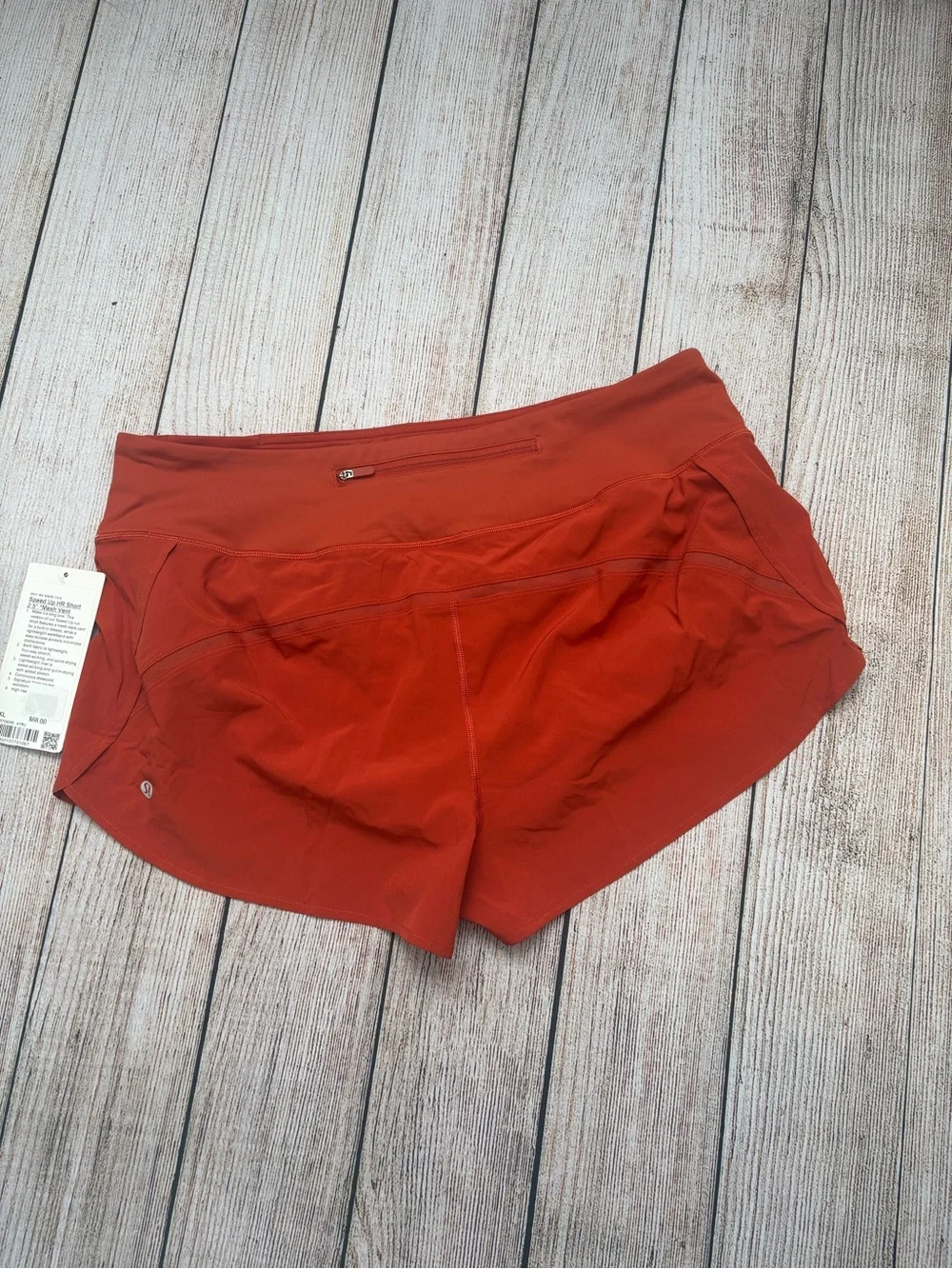NWT Lululemon Speed Up High Rise Shorts sz XL